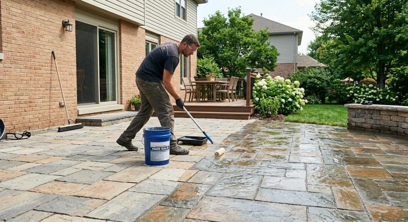 Concrete Patio Sealing in Kansas City, KS